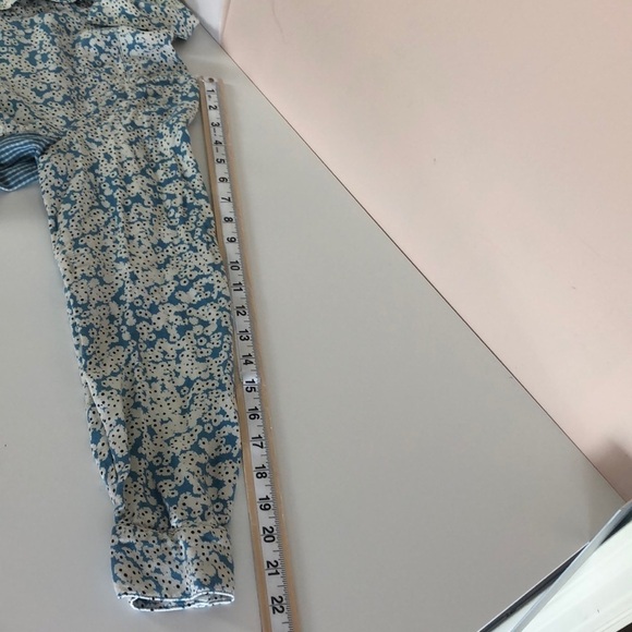 G.H.Bass & Co Floral Checkered Button Front Small - Picture 6 of 9